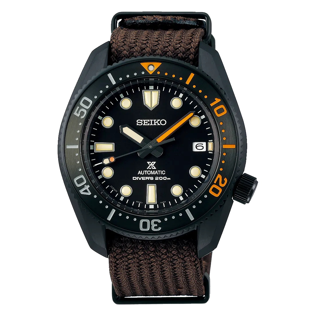 Edición limitada Prospex Sea 1968 Heritage Diver’s Black Series SPB255