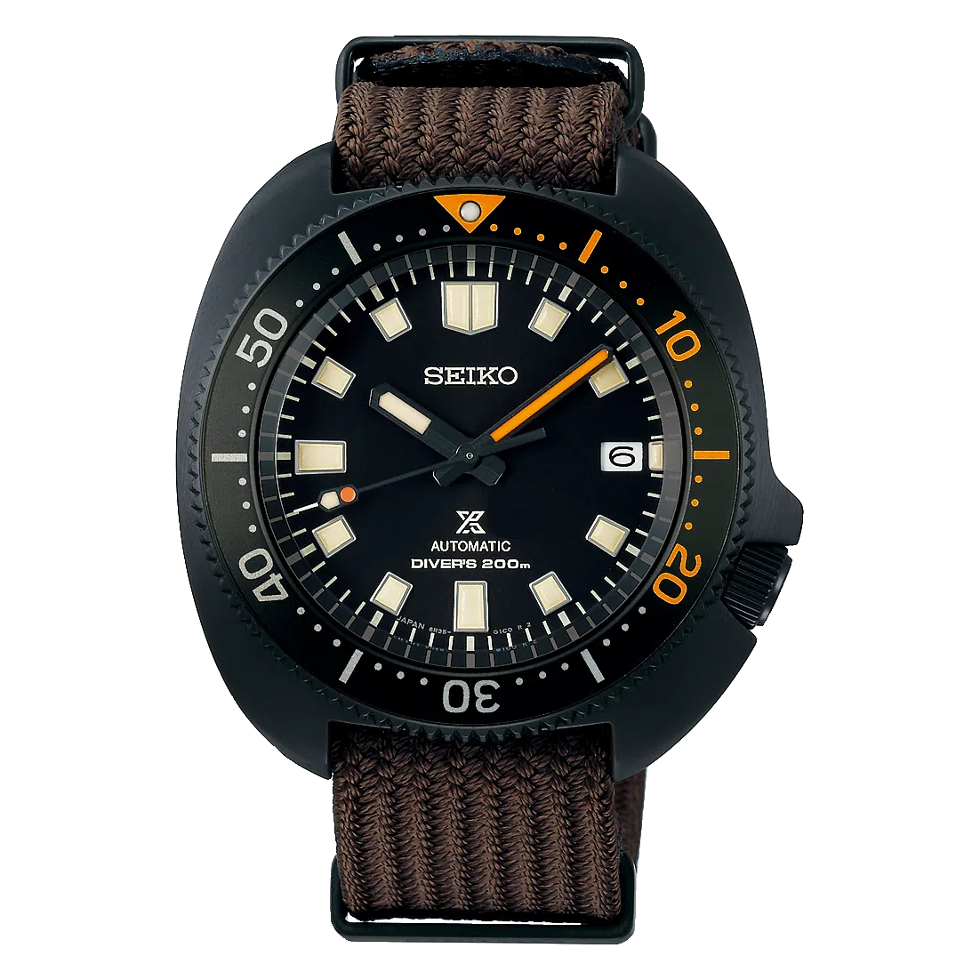 Edición limitada Prospex Sea 1970 Heritage Diver’s Black Series SPB257