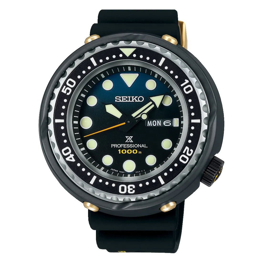 Edición limitada del 35.º aniversario del reloj de buceo de cuarzo Prospex Sea 1986 S23635