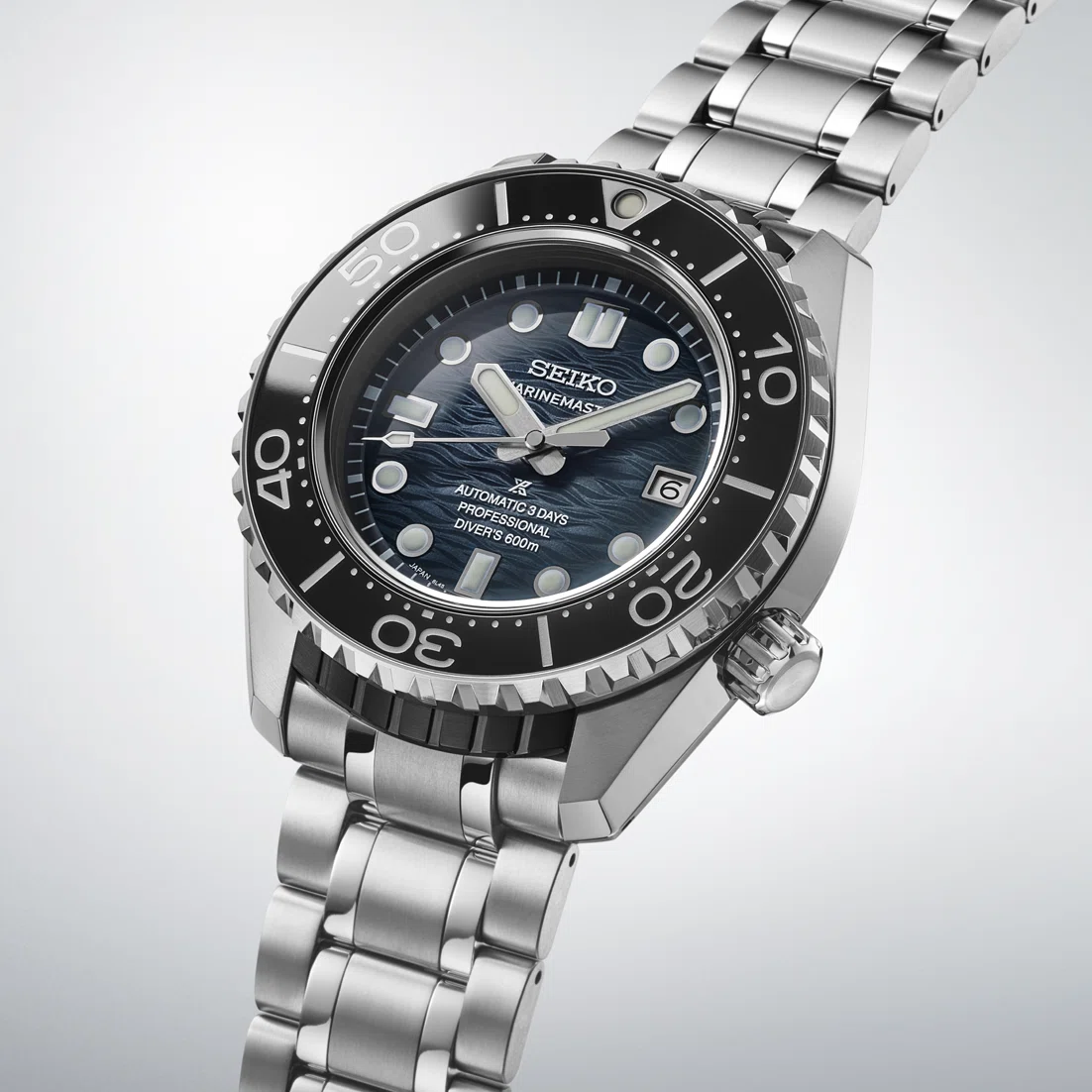Reloj de buceo Seiko Prospex Marinemaster Edición limitada del 60.º aniversario SLA081