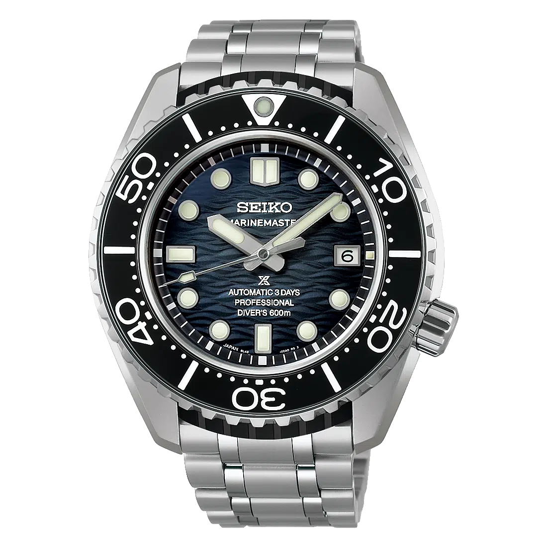 Reloj de buceo Seiko Prospex Marinemaster Edición limitada del 60.º aniversario SLA081