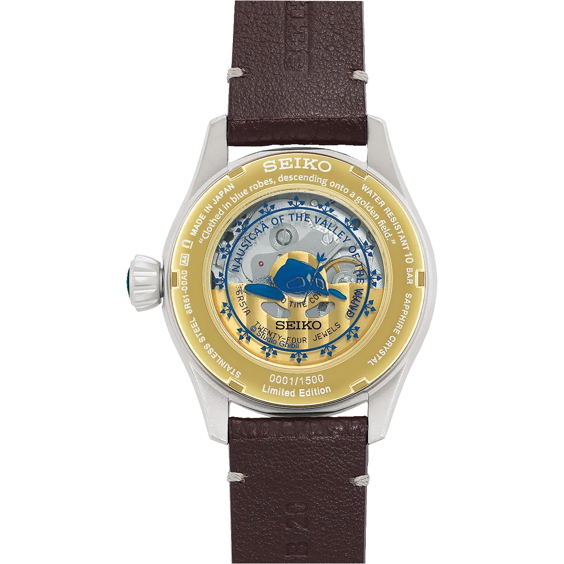 Serie clásica Presage Studio Ghibli Nausicaä del Valle del Viento Colaboración Edición limitada SPB437